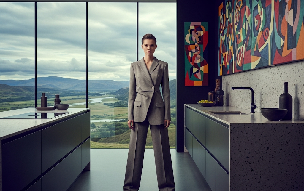 Abstract Kitchen Wall Art