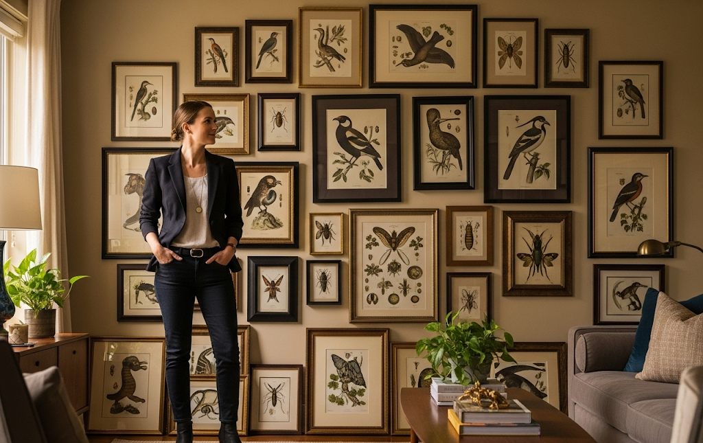 Victorian animal illustration prints