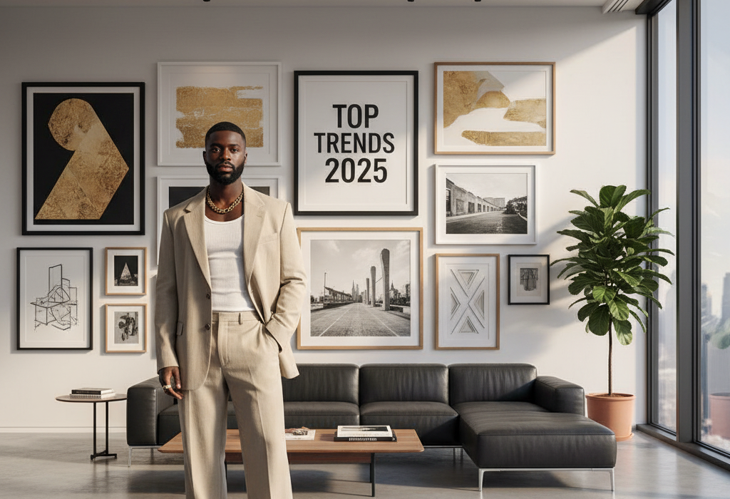 trends framed artwork 2025