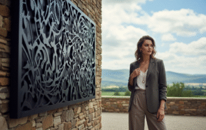 Stylish Outdoor Metal Wall Art