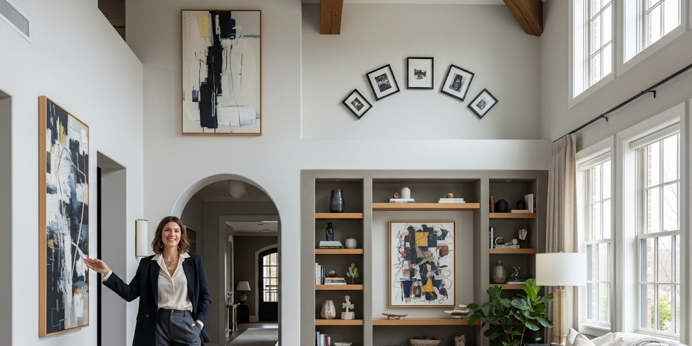 wall art highlight architectural features