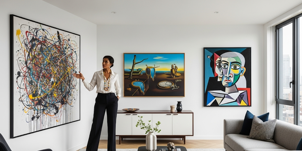 famous paintings wall art