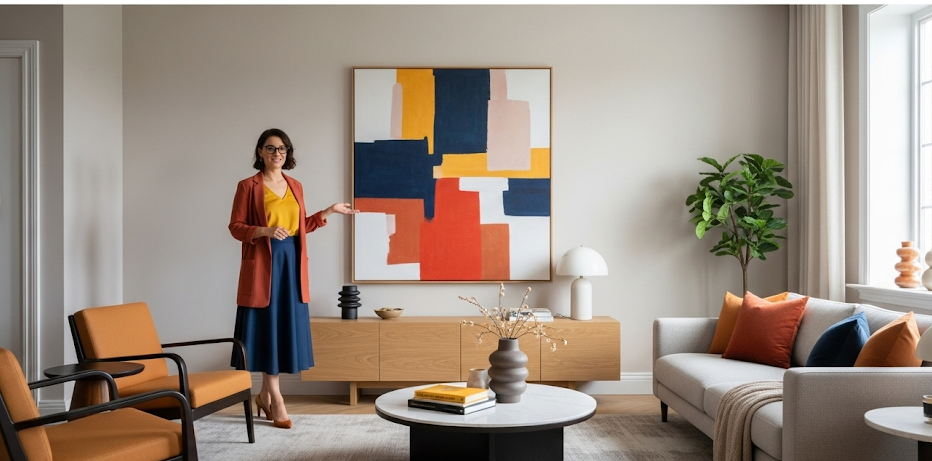 matching wall art colors