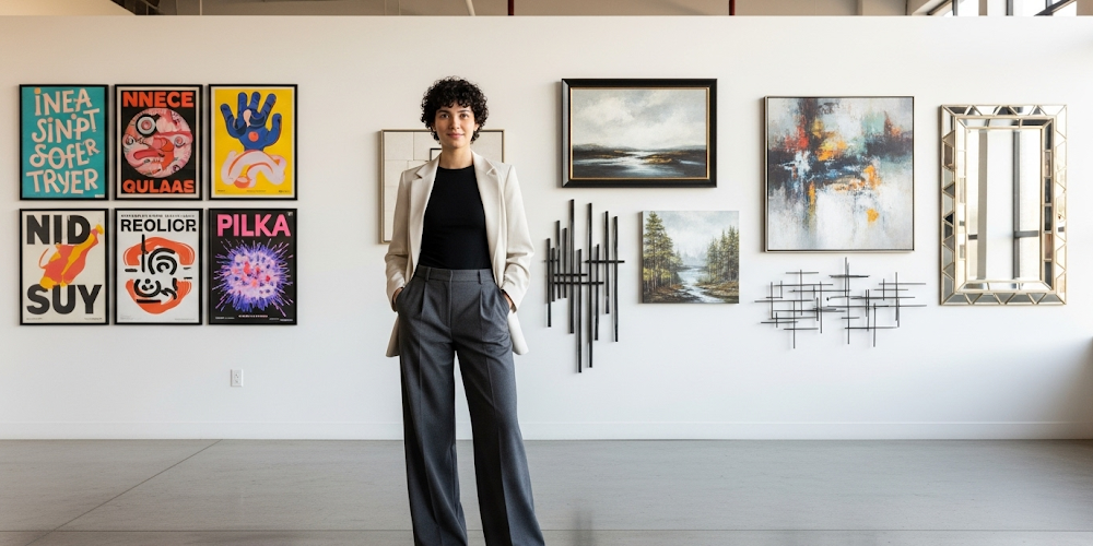 poster vs wall decor