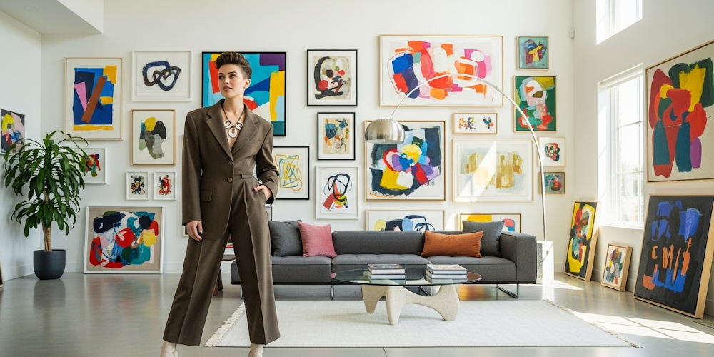 home abstract painting