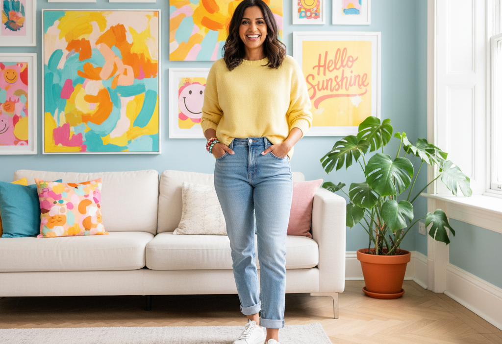 wall art boosts mood
