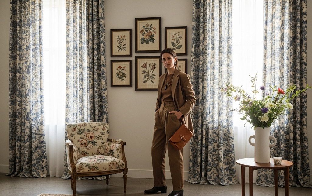 French country vintage floral