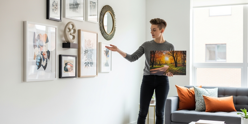 Canvas vs wall decor