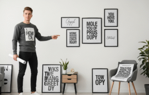 display typography prints