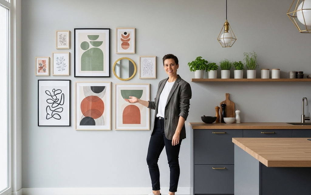 budget friendly kitchen wall art