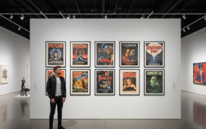 vintage horror movie posters